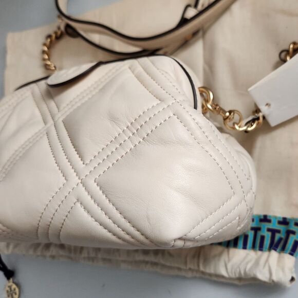 Tory Burch Fleming Soft Small Frame Crossbody Bag/Clutch - Picture 4 of 10